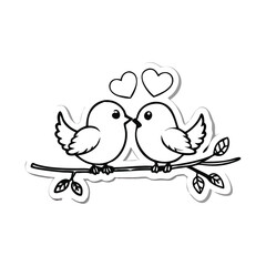 valentine day vector, clip art, cut out, doodle,