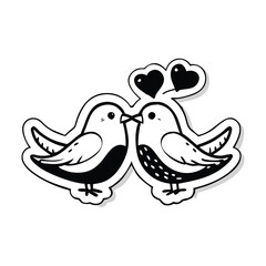 valentine day vector, clip art, cut out, doodle,