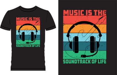 Music t shirt design
