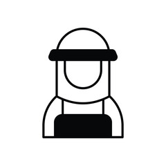 Beekeeping icon vector stock illustration