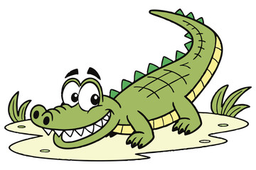 dinosaur cartoon isolated on white