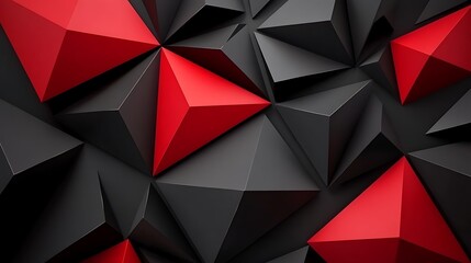 Obraz premium Abstract geometric triangles background