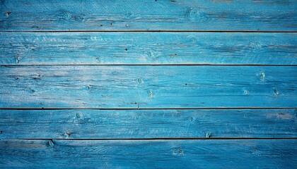 vintage beach wood background old blue color wooden plank