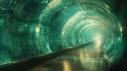 In one of the halls of the underground alien base _004