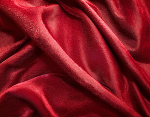 Fototapeta premium red velvet textured background velvet red texture luxurious elegant soft smooth fabric material fashion design