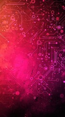 Obraz premium Abstract circuit design, futuristic background