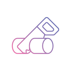 Woodworking icon vector stock illustration