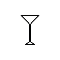 glass icon vector illustration design template