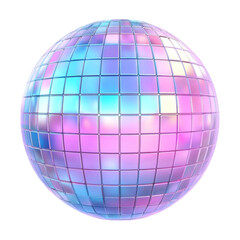 disco ball isolated on white
