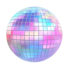 disco ball isolated on white