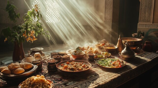 When the fast is broken during Ramadan, the traditional French meal known as iftar