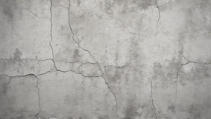 Obraz premium Minimalist Concrete Wall Seamless Texture with Subtle Cracks