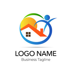 Logo Property Building Design Template