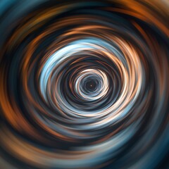 A swirling vortex of time blending and distorting, creating a surreal and mysterious atmosphere