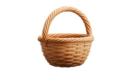Handwoven Rustic Wicker Basket for Picnics Gifts and Home Decor