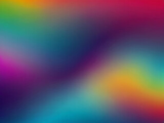 Obraz premium Rainbow with vibrant wallpaper a space abstract pattern colors smooth color image modern blue background. ai