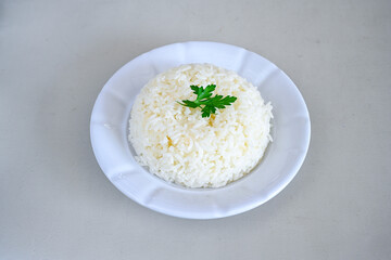Traditional delicious Turkish food; Turkish style rice pilaf (Turkish name; Arpa sehriyeli. tavuk, kuru fasulyeli, pirinc pilavi). Cigerli, kavurmali, tereyagli nohut pilav.
