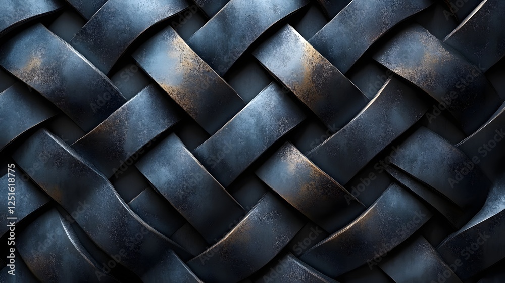 Poster mesmerizing abstract geometric textured backdrop with dramatic dark tones