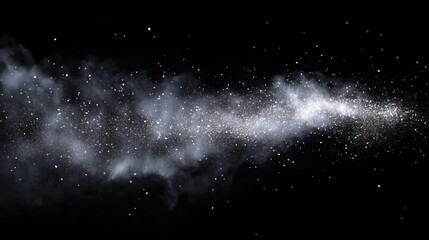 Obraz premium Cosmic dust cloud nebula, space, background, design