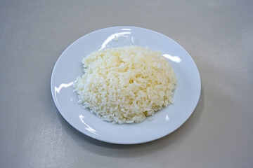 Traditional delicious Turkish food; Turkish style rice pilaf (Turkish name; Arpa sehriyeli. tavuk,...