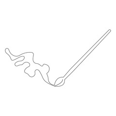 The Art of Expression: A Painter’s Line Art Brush