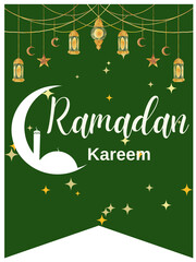 Ramadan Kareem hanging door