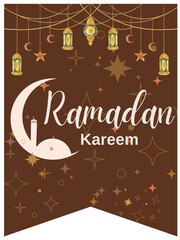 Ramadan Kareem hanging door