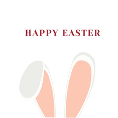  Easter Bunny Ears Greeting Card