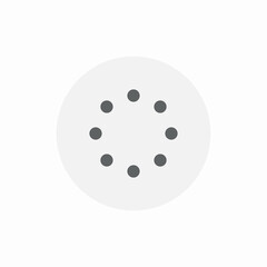 loading wait icon sign vector