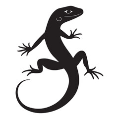 Wild Reptile Stencil – Tattoo & Sticker Ready Design