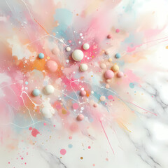 Celestial Candy: A Dreamy Confection of Color and Texture