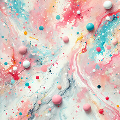 Celestial Candy: A Dreamy Confection of Color and Texture
