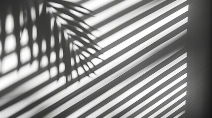 Realistic diagonal lines gobo effect with shadows for dynamic light casting on surfaces