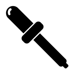 drop pipette glyph icon