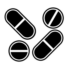 pills glyph icon