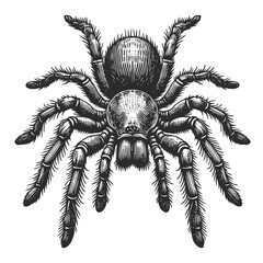 Obraz premium Illustration of a Spider