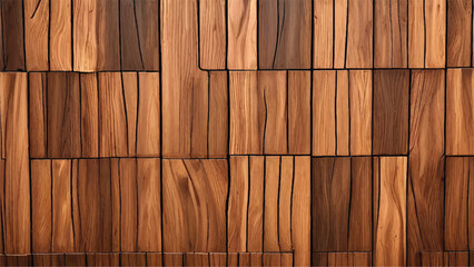 Seamless wood texture. Plank wooden pattern. Wall and floor wood panorama background. 