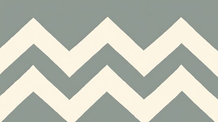 Gray and Cream Zigzag Pattern Background