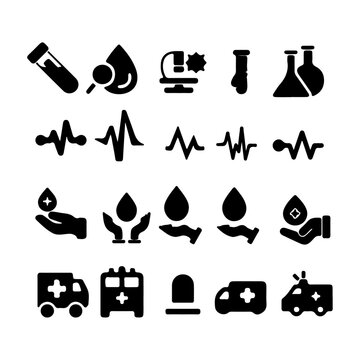 Healthcare Icons - Line Series-Medical Icon Set
Hospital outline icon set. Collection of vaccination, doctor, x-ray and more. Vector illustration. Editable
