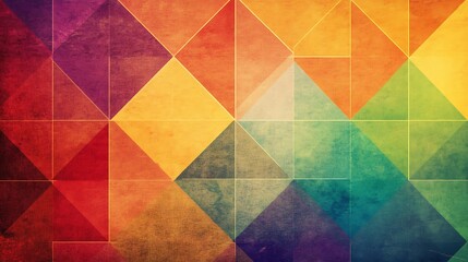 Abstract Geometric Pattern Background (2)