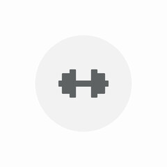 gym workout icon sign vector