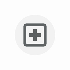 medicine section icon sign vector