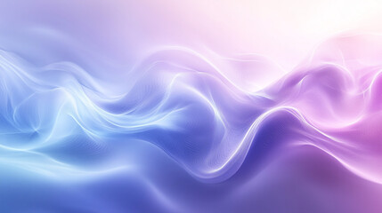 Obraz premium Abstract Flowing Gradient Waves – Soft Blue and Pink Dreamy Texture with Smooth, Ethereal Motion for Serene Wallpapers, Posters, Backgrounds, Digital Art, and Creative Design