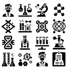 scientist Icon Set