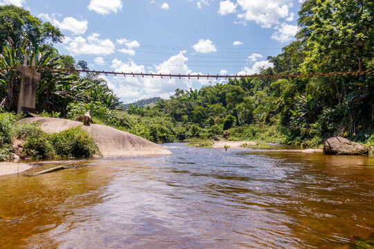 Pereque River in Paraty in Rio de Janeiro.