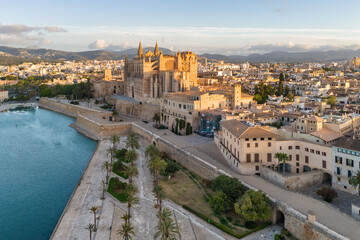 The Cathedral of Santa Maria of Palm, Palma de Mallorca, Mallorca, Spain