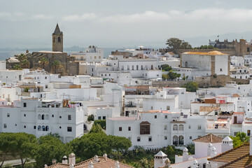 Obraz premium Picturesque Vejer de la Frontera town in Andalusia, Spain.