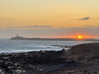 sunset punta jandia