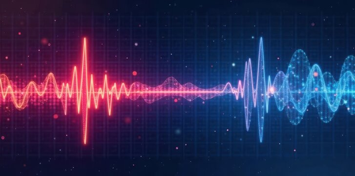 Diagram comparing sound waves from stationary and moving source; wavelength changes shown , pitch, frequency, low
