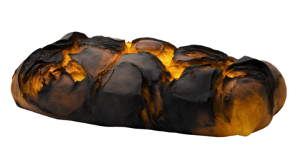 Severely Burnt Bread Loaf - Kitchen Cooking Disaster and Baking Mistake